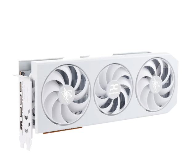 PowerColor Radeon RX 9070 XT Hellhound White 16GB GDDR6 - 1321584 - zdjęcie 3